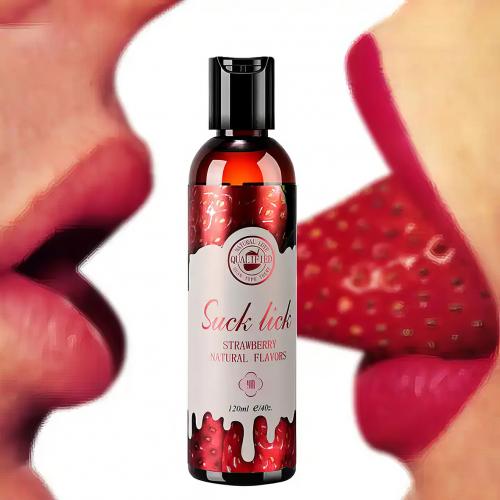 Оральний лубрикант Suck Lick з ароматом та смаком полуниці 120 ml COKELIFE в інтернет супермаркеті PbayMarket!