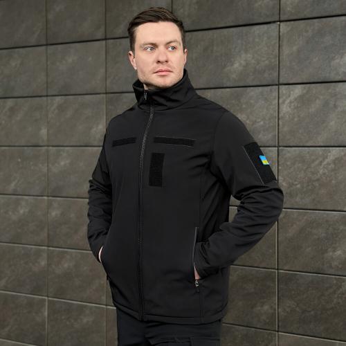 Куртка чоловіча тактична Pobedov Shadow Military 348681 XXXL Чорний (00000005892) Куртка чоловіча тактична Pobedov Shadow Military 348681 XXXL Чорний (00000005892)
