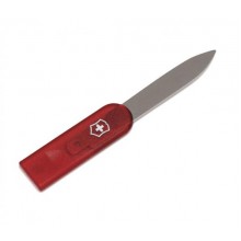 Ніж Victorinox для SwissCards Червоний прозорий (A6510.T)