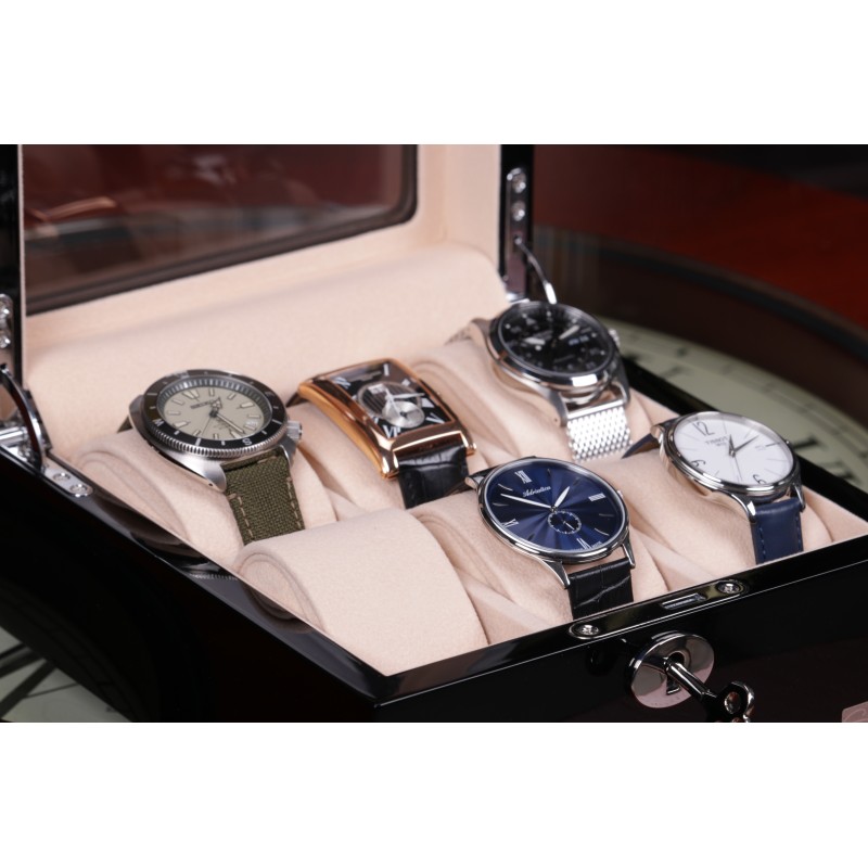 Скринька для зберігання годинників Salvadore 841-6BC 19х19х9 см (841-6BC)