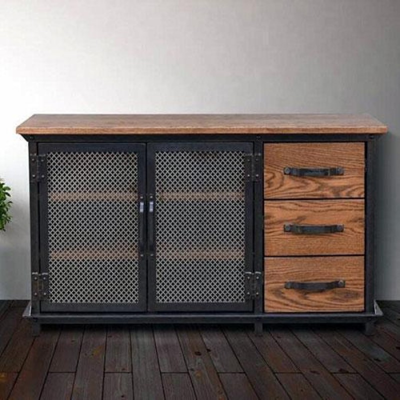 Комод Loft NS-250 730x1600x500 мм Чорний