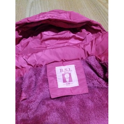Куртка зимова для дівчинки Mine 80 см Рожевий (Ю8) в інтернет супермаркеті PbayMarket!