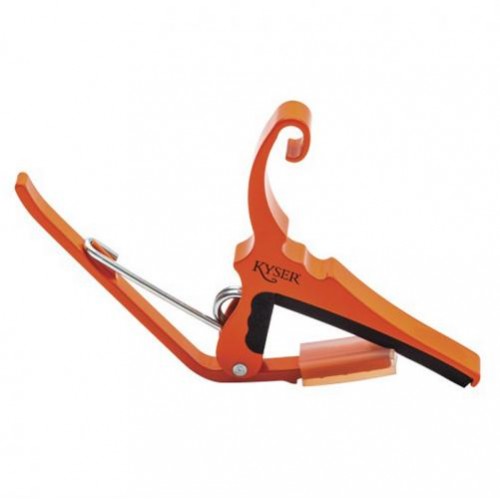 Каподастр Kyser KG6OA Quick-Change Acoustic Guitar Capo Orange Blaze Каподастр Kyser KG6OA Quick-Change Acoustic Guitar Capo Orange Blaze