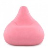 Крісло Мішок Груша Велюр 120х85 Студія Комфорту Розмір Стандарт рожевий