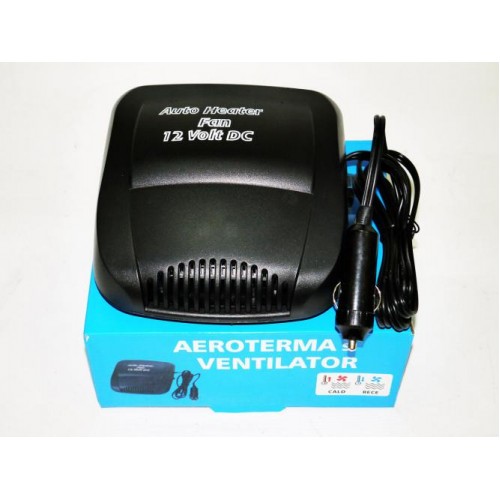Обігрівач салону Aeroterm Auto Heater Fan 12В 150 Вт Чорний (3sm_495703774)