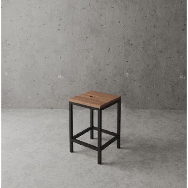 Стілець у стилі Loft NS-2091 530x320x320 мм Черный