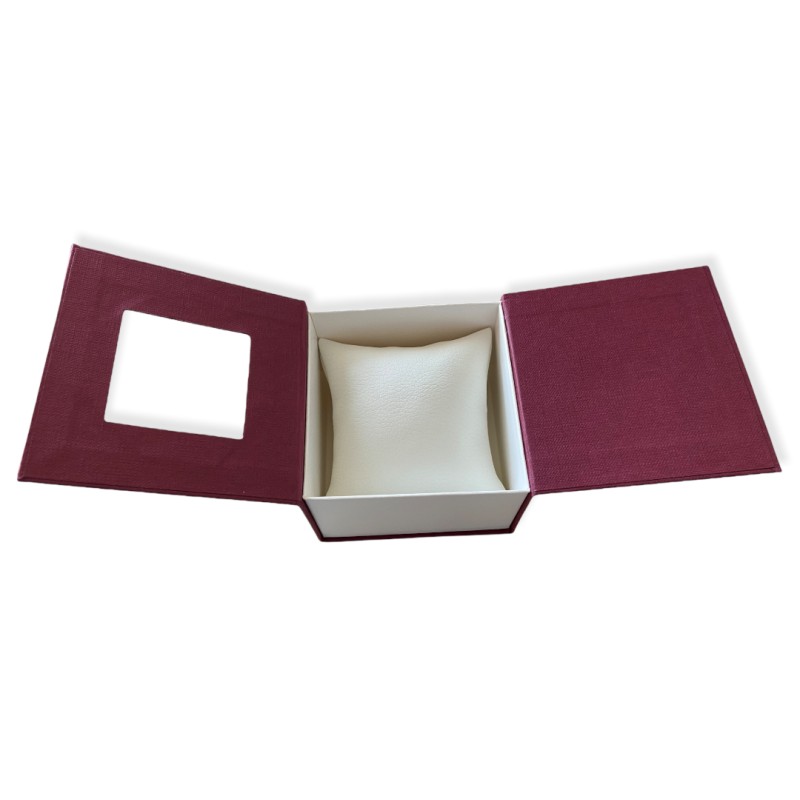 Коробка для наручного годинника подарункова BoX Бордова (IBW028KO)