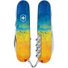 Складаний ніж Victorinox Huntsman Ukraine 91 мм 16 функцій Жовто-синій (1.3713.7_T3100pw)