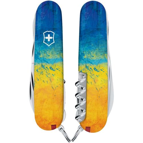 Складаний ніж Victorinox Huntsman Ukraine 91 мм 16 функцій Жовто-синій (1.3713.7_T3100pw) Складаний ніж Victorinox Huntsman Ukraine 91 мм 16 функцій Жовто-синій (1.3713.7_T3100pw)