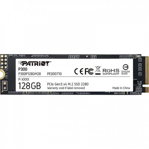 Накопичувач SSD 128GB Patriot P300 M.2 2280 PCIe NVMe 3.0 x4 TLC (P300P128GM28) в інтернет супермаркеті PbayMarket!