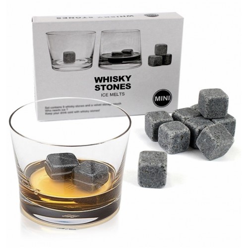Камені для охолодження віскі Whisky Stones mini 9 шт (300475)