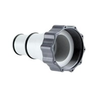 Адаптер - перехідник Intex 10849 (25007), для з'єднання різних типів систем – різьбового та хомутного кріплення