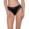 Трусики з прозорою вставкою Passion PS002 PANTIES black, size XL в інтернет супермаркеті PbayMarket!