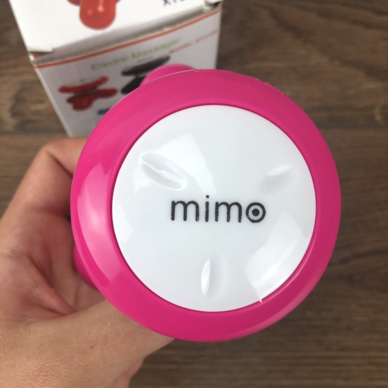 Вібраційний міні масажер Mimo Ручний масажер Рожевий