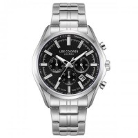 Наручний годинник чоловічий Lee cooper Fenix Black Сріблястий (3444) Наручний годинник чоловічий Lee cooper Fenix Black Сріблястий (3444)