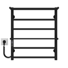 Рушникосушарка електрична Терма Плюс П6 500х600 Deffi Чорний JD03 (C.TA.60.50.6.E.B.L.1)