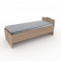 Ліжко 80 Компанит Дуб сонома (new1-156) Ліжко 80 Компанит Дуб сонома (new1-156)