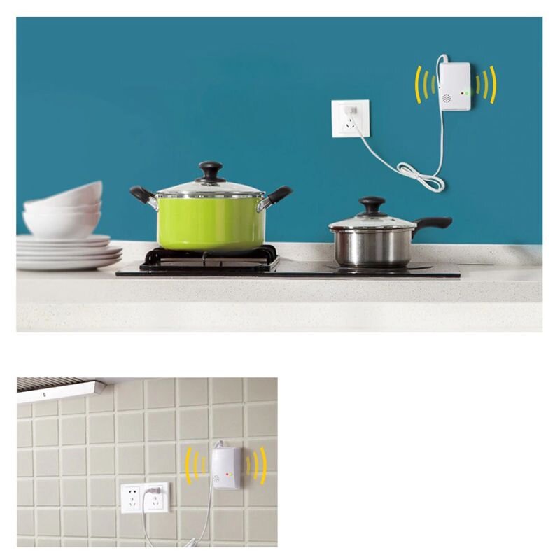 Сигналізатор газу побутовий - датчик витоку газу з сиреною Fuers JK-85, метан, пропан-бутан