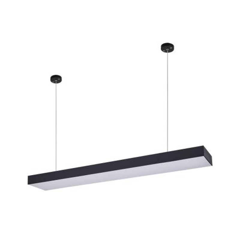 Світильник лінійний Lightwell LW-LINE-WIDE-36W-B 6500K 120x20x5.5 см Чорний (303130)