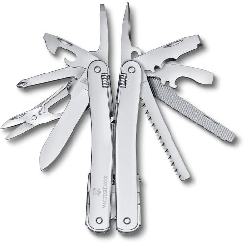 Мультитул Victorinox Swisstool Spirit MX 105 мм 21 функція Сріблястий (3.0224.MN) Мультитул Victorinox Swisstool Spirit MX 105 мм 21 функція Сріблястий (3.0224.MN)