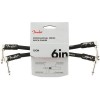Кабель інструментальний Fender Professional Series Instrument Cables 15cm (6inch) Angle/Angle (2-Pack) 0990820023