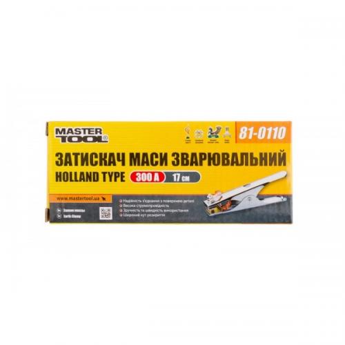 Затискач маси зварювальний MASTERTOOL Holland type 300 А 81-0110