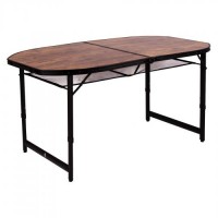 Стіл Bo-Camp Woodbine Oval 150x80 см Коричневий (DAS301532) Стіл Bo-Camp Woodbine Oval 150x80 см Коричневий (DAS301532)