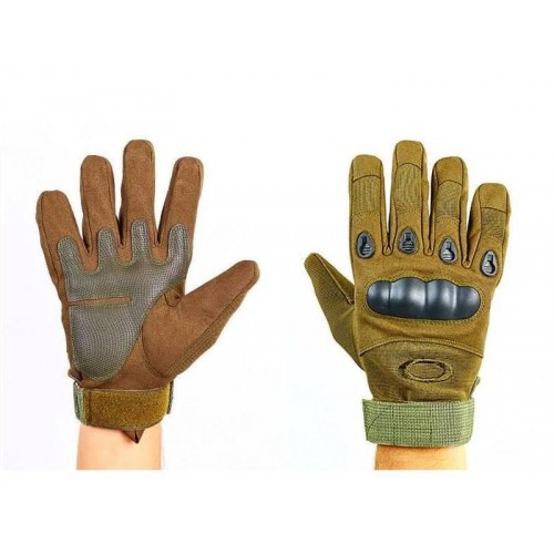 Тактичні рукавички з закритими пальцями і посилив. протектор OAKLEY BC-4623 Оливковий M (SKL1077) в інтернет супермаркеті PbayMarket!