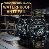 Наручний годинник чоловічий з компасом Hemsut Military Темно-зелений (2835)