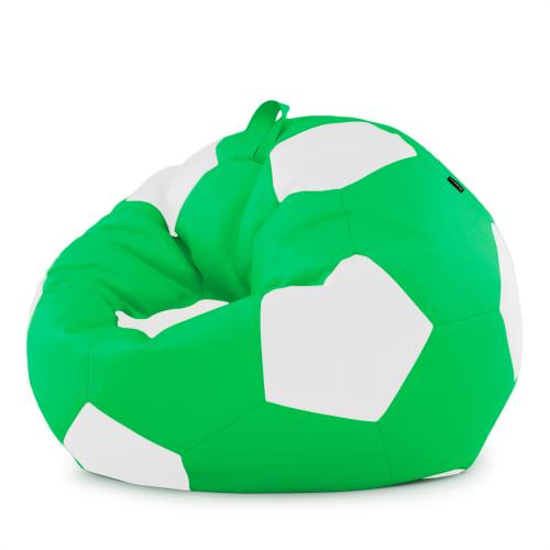 Крісло мішок М'яч Оксфорд 120см Студія Комфорту Великий Салатовий + Білий Крісло мішок М'яч Оксфорд 120см Студія Комфорту Великий Салатовий + Білий