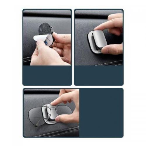 Автоутримувач для окулярів Baseus Platinum Eyewear Clip ACYJN-A01 Чорний Автоутримувач для окулярів Baseus Platinum Eyewear Clip ACYJN-A01 Чорний