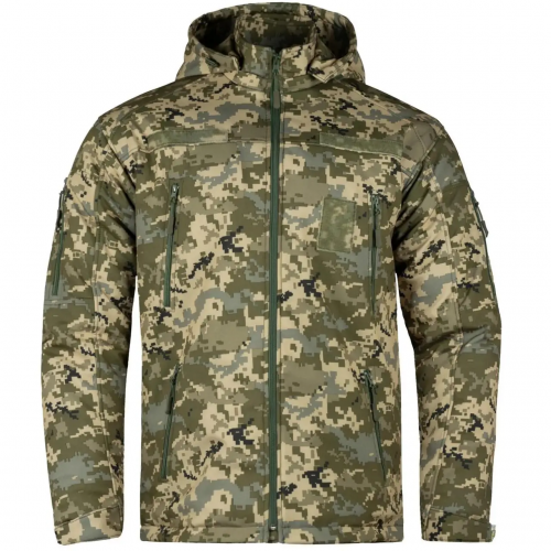 Куртка чоловіча No Brand SoftShell Max-Heat ММ-14 Камуфляж XL (2047882969) Куртка чоловіча No Brand SoftShell Max-Heat ММ-14 Камуфляж XL (2047882969)