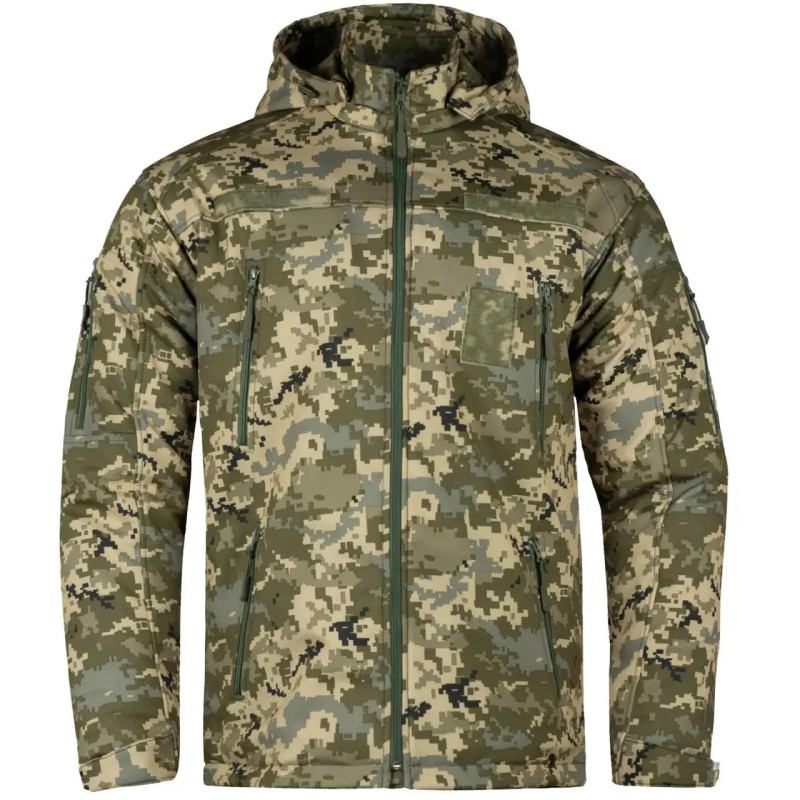 Куртка чоловіча No Brand SoftShell Max-Heat ММ-14 Камуфляж XL (2047882969)