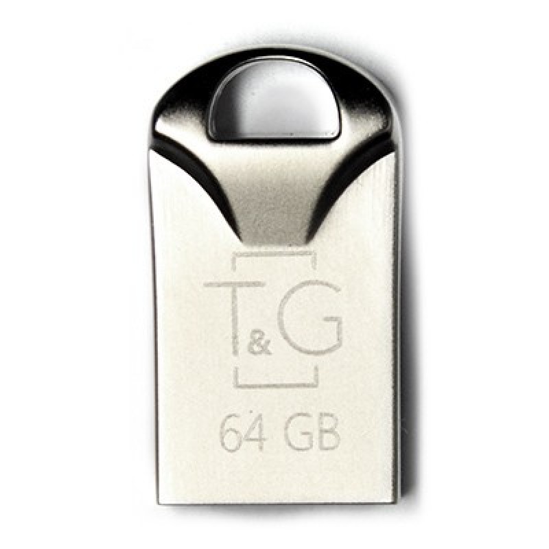 Флеш-накопичувач USB 64GB T&G 106 Metal Series Silver (TG106-64G)