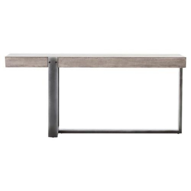 Кавовий журнальний столик у стилі Loft NS-597 430x700x450 мм Серый