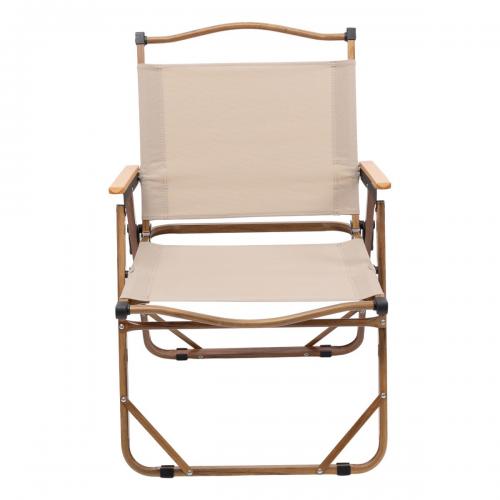 Стілець для кемпінгу складаний Lugi 52х53х77 см Бежево-коричневий (HP-SY-1B) Стілець для кемпінгу складаний Lugi 52х53х77 см Бежево-коричневий (HP-SY-1B)