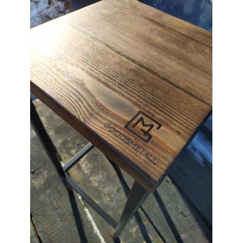 Барний стілець GoodsMetall у стилі ЛОФТ 750х300х300 БС233