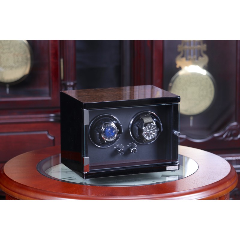 Скринька Salvadore для підзаводу 2 годинників SL/3202-BRB 2x2 Коричневий