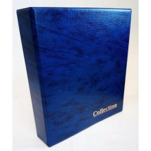 Альбом для монет та банкнот набірний Collection 225 х 265 х 30 мм Синій (hub_cb0rj1)