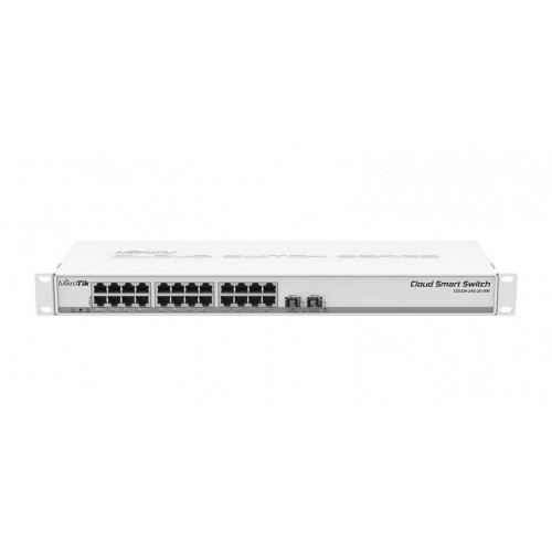 Комутатор MikroTik CSS326-24G-2S+RM (24x1G, 2xSFP+, SwOS) в інтернет супермаркеті PbayMarket!