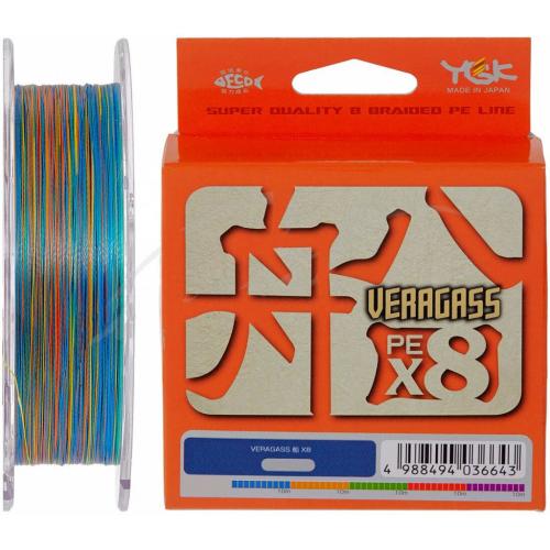 Шнур YGK Veragass Fune X8 150m #0.6/0.128mm 14lb/5.2kg (1013-5545.02.60) Шнур YGK Veragass Fune X8 150m #0.6/0.128mm 14lb/5.2kg (1013-5545.02.60)