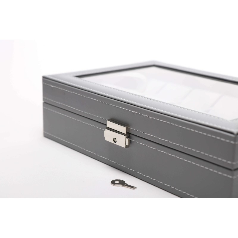 Шкатулка для зберігання годинників Craft 12PU.GR сірий