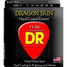 Струни для електрогітари DR DSE-11 Dragon Skin K3 Coated Electric Guitar Strings 11/50