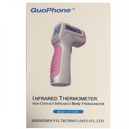 Безконтактний інфрачервоний цифровий термометр VONMIE GuoPhone - JLT-C05 Білий (tdx0001077)