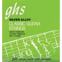 Струни для класичної гітари GHS 2150W Silver Alloy Classic Guitar Strings High Tension Струни для класичної гітари GHS 2150W Silver Alloy Classic Guitar Strings High Tension