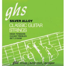 Струни для класичної гітари GHS 2150W Silver Alloy Classic Guitar Strings High Tension