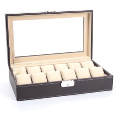 Шкатулка для годинників Salvadore PB/1098/12.DBR темно-коричневий