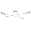 Люстра підвісна MSK Electric Asket під чотири лампи Е27 NL 10320-4 WH Білий (619550)