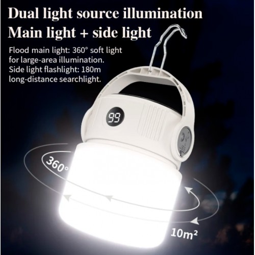 Ліхтар кемпінговий SuperFire Solar T22 300 Lumen IP44 Білий (2507744603) Ліхтар кемпінговий SuperFire Solar T22 300 Lumen IP44 Білий (2507744603)