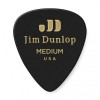 Медіатори Dunlop 483P03MD Genuine Celluloid Black Medium Player's Pack (12 шт.)